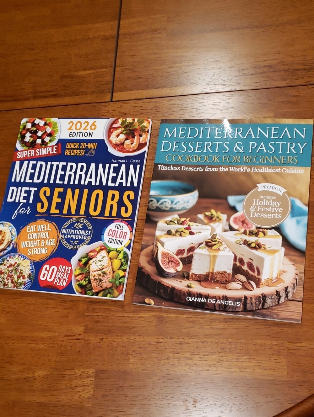 Two Mediterranean Cookbooks